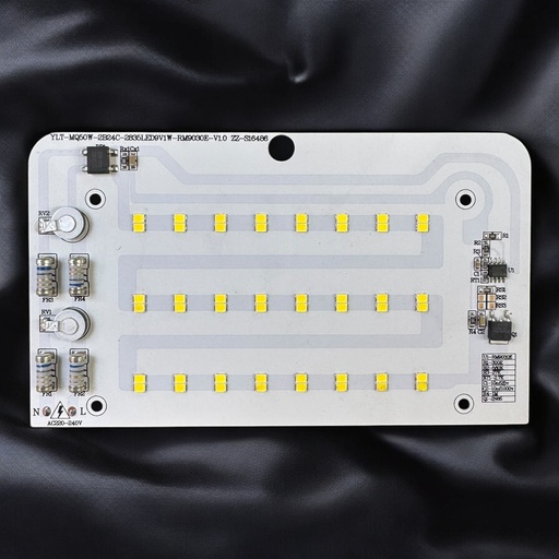 [YLT-MQ50W-2B24C-2835LED9V1W-RM9030E-V10 ZZ-S16486] بورده 50 وات علي التيار 153x90 ابيض
