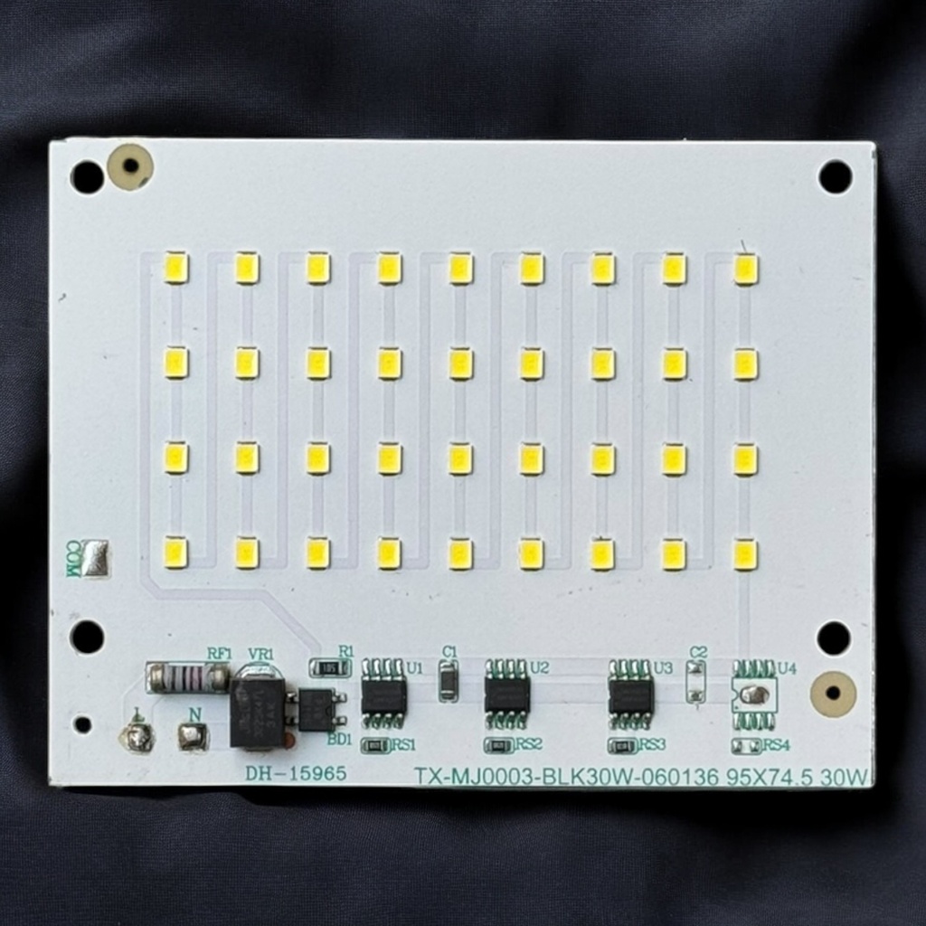 LED Board (Mains) — 30W, 95x74.5mm, Cool White