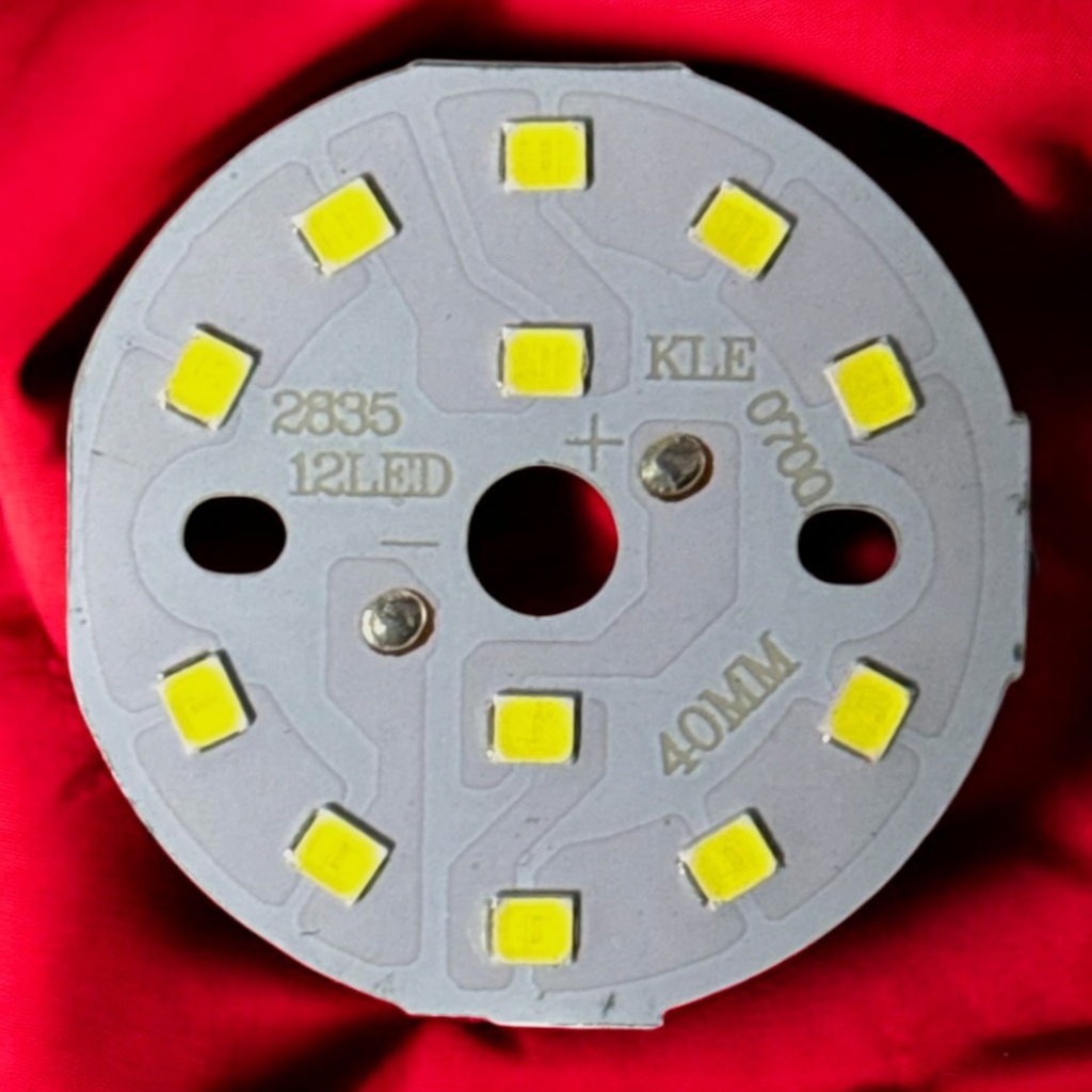 LED Board (Transformer) — 9W, Ø40mm, Cool White, 2835