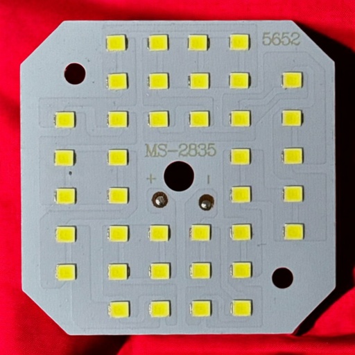 [MS-2835 5652] LED Board (Transformer) — 40W, 54x54mm, Cool White, 2835