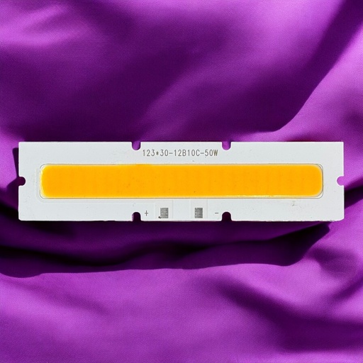 [123*30-12B10C-50W] LED Chip (Transformer) — 50W, 123x30mm, Warm White, 12B10C