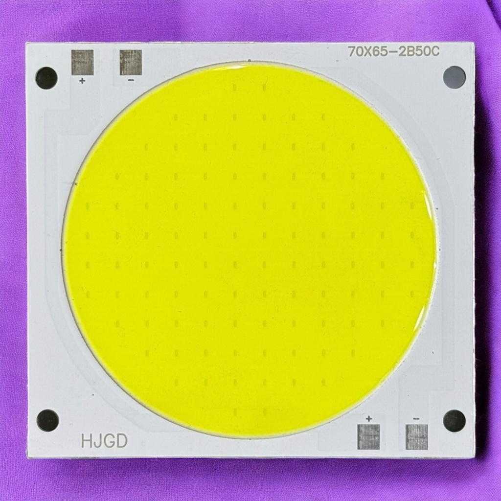 LED Chip (Transformer) — 50W, 70x65mm, Cool White, 2B50C