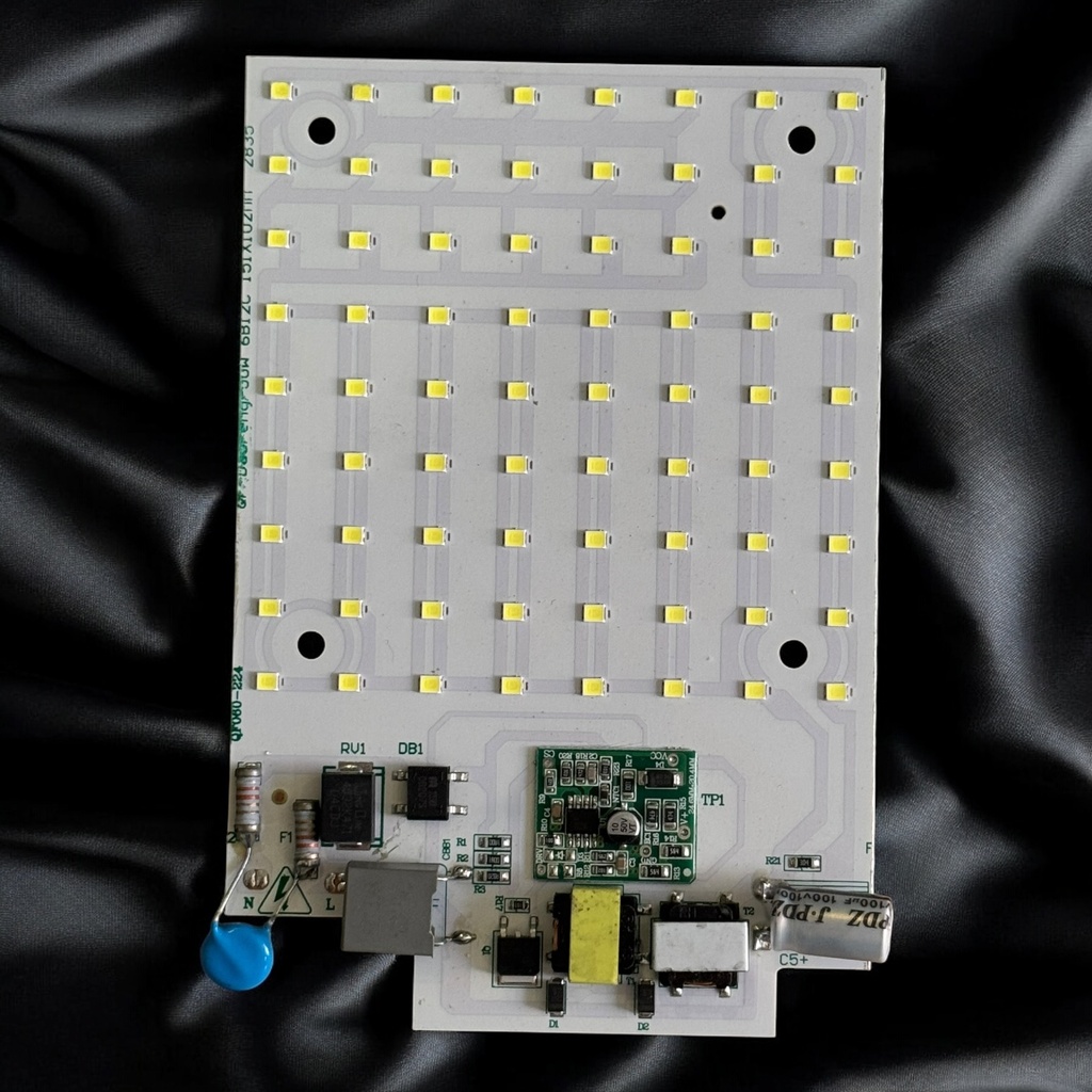 LED Board (Mains) — 50W, 151x102mm, Cool White, 6B12C, 2835