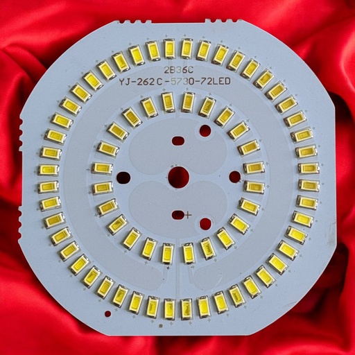 [2B36C YJ-262C-5730-72LED] بورده 40 وات مدوره 103 ابيض
