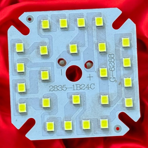 [2835-1B24C G-6288] بورده 30 وات شعبي 45x45 ابيض