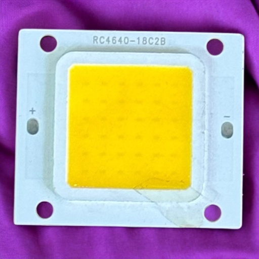 LED Chip (Transformer) — 46x40mm, Warm White, 2B18C