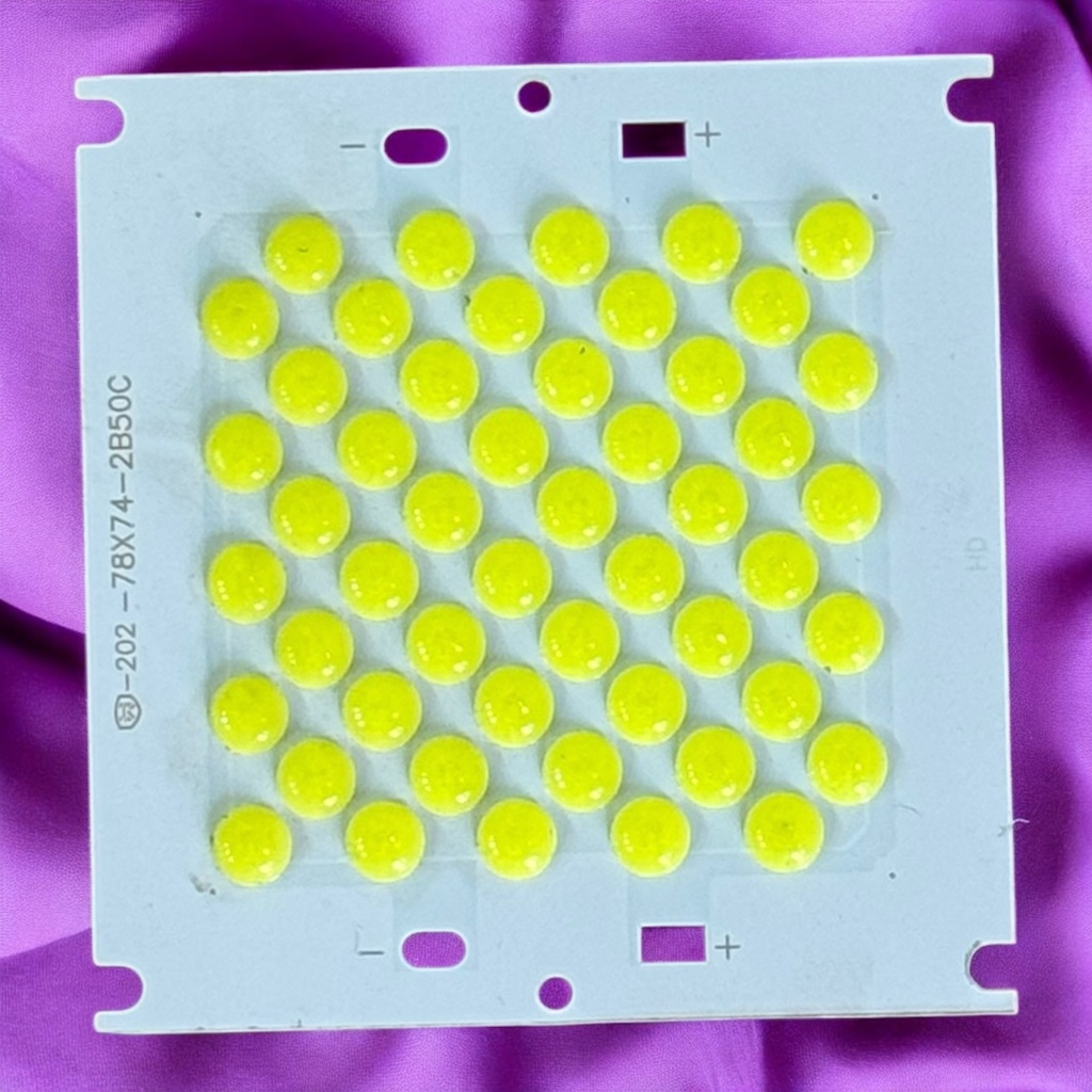 LED Chip (Transformer) — 78x74mm, Cool White, 2B50C