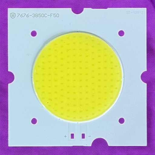 [7676 - 3B50C - F50] LED Chip (Transformer) — 76x76mm, Cool White, 3B50C
