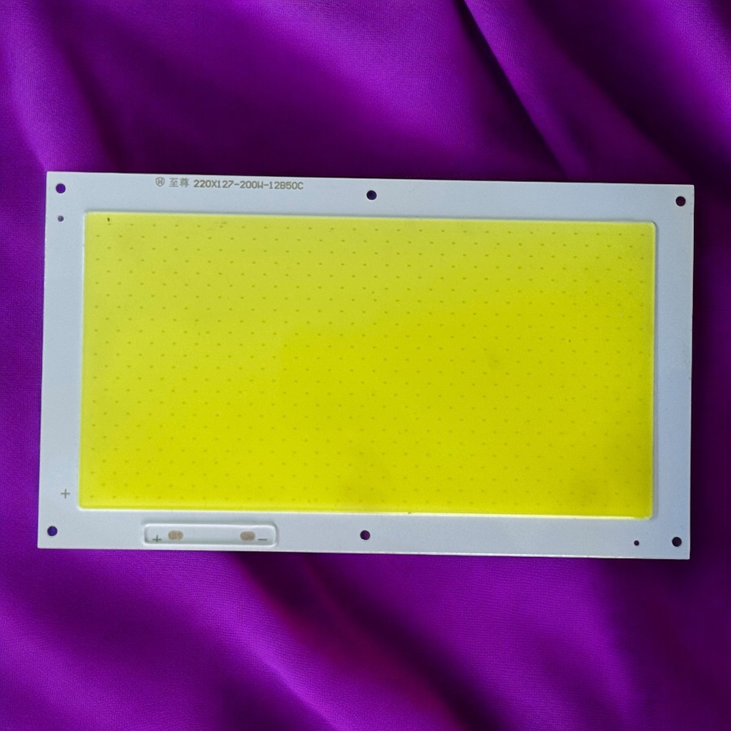 LED Chip (Transformer) — 200W, 220x127mm, Cool White, 12B50C