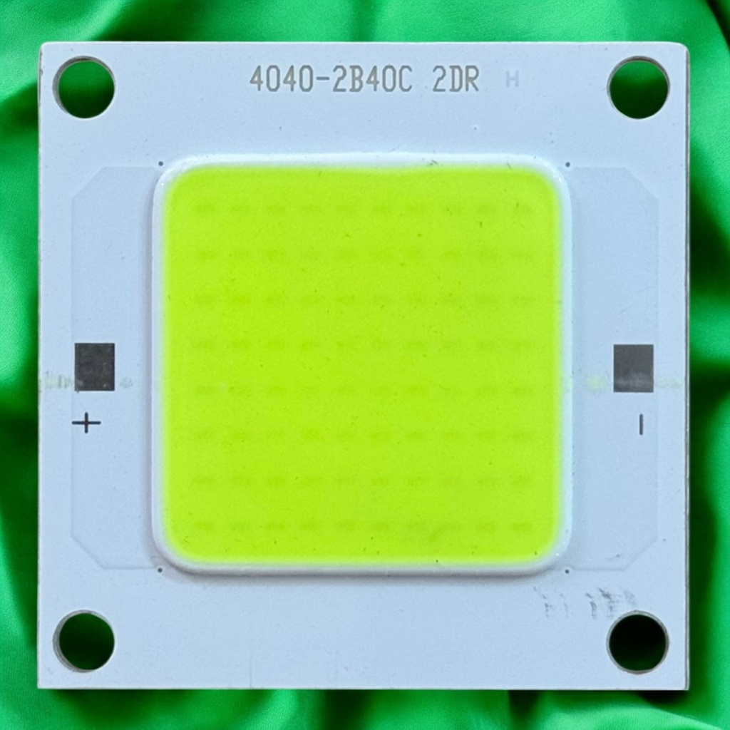 LED Chip (Transformer) — 40x40mm, Green, 2B40C
