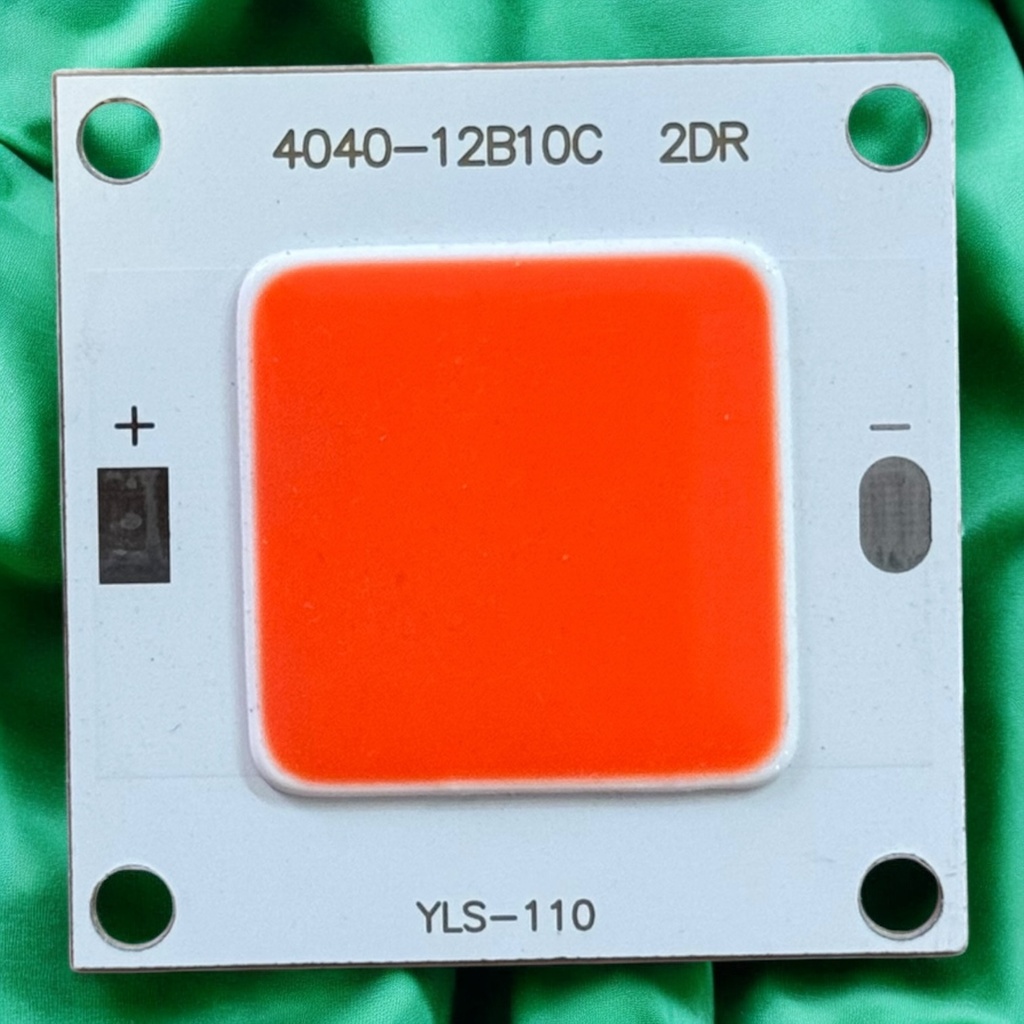 LED Chip (Transformer) — 40x40mm, Red, 12B10C