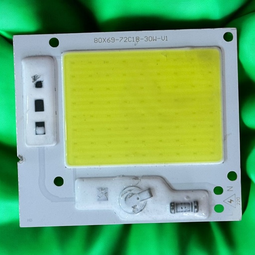 [80X69 - 72C1B - 30W - V1] LED Chip (Mains) — 30W, 80x69mm, Cool White