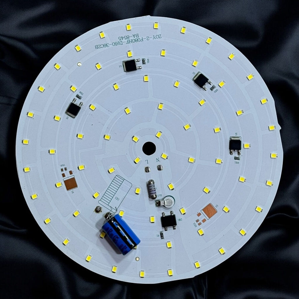 LED Board (Mains) — 36W, Ø160mm, Cool White