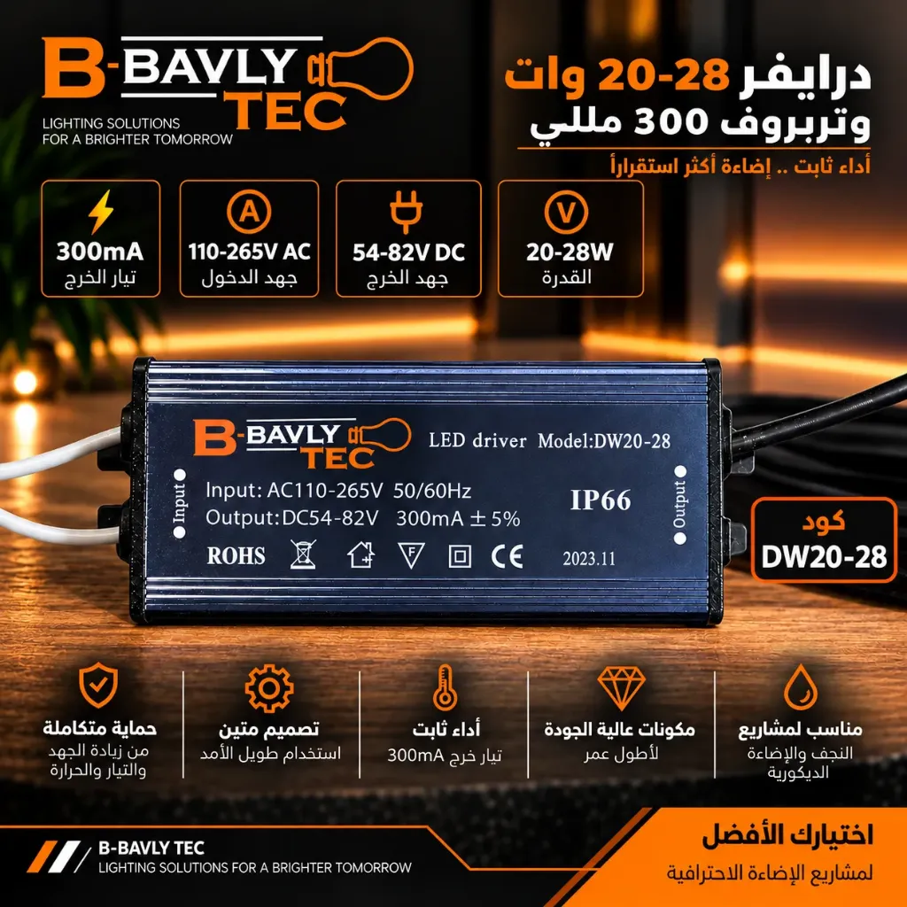درايفر 20-28 - وتربروف 300 مللي