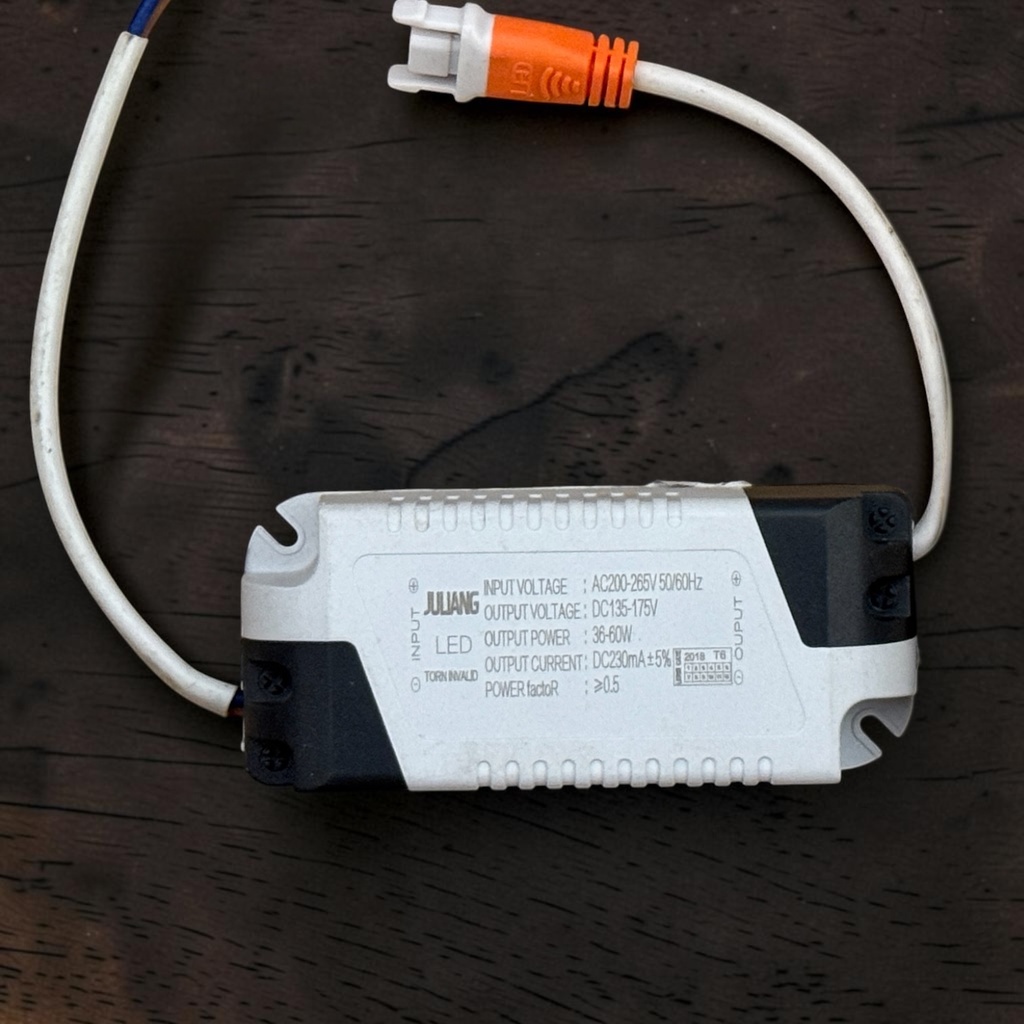 LED Driver (Plastic Case) — 36-60W, 230mA
