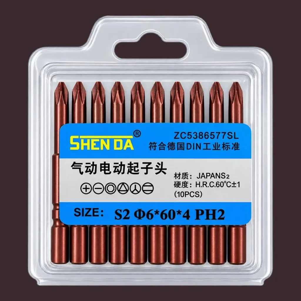 بنطة مفك كهرباء 6x60x4 PH2