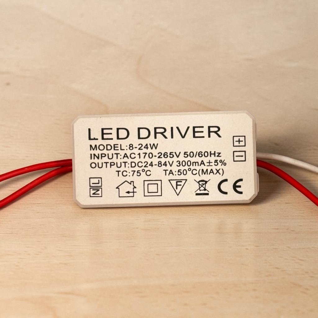 LED Driver (Plastic Case) — 8-24W, 300mA (D1071)