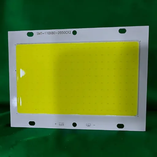 [SMT-110X80-2B50CX2] LED Chip (Transformer) — 100W, 110x80mm, Cool White, 2B50C x2
