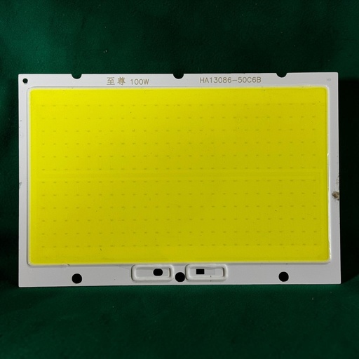 [HA13086-50C6B 100W] LED Chip (Transformer) — 100W, 130x86mm, Cool White, 6B50C
