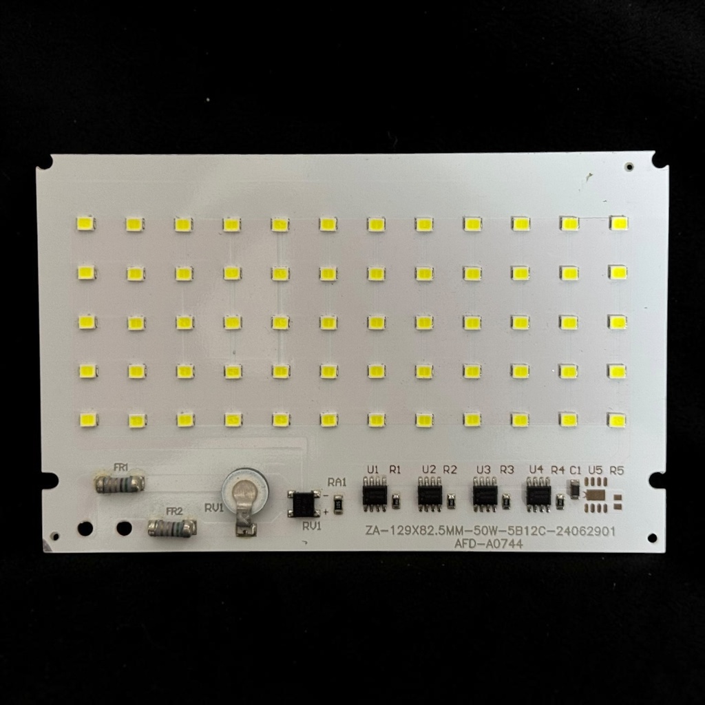 LED Board (Mains) — 50W, 129x82.5mm, Cool White, 5B12C